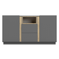 Sideboard GRACE 04 Grey / Artisan
